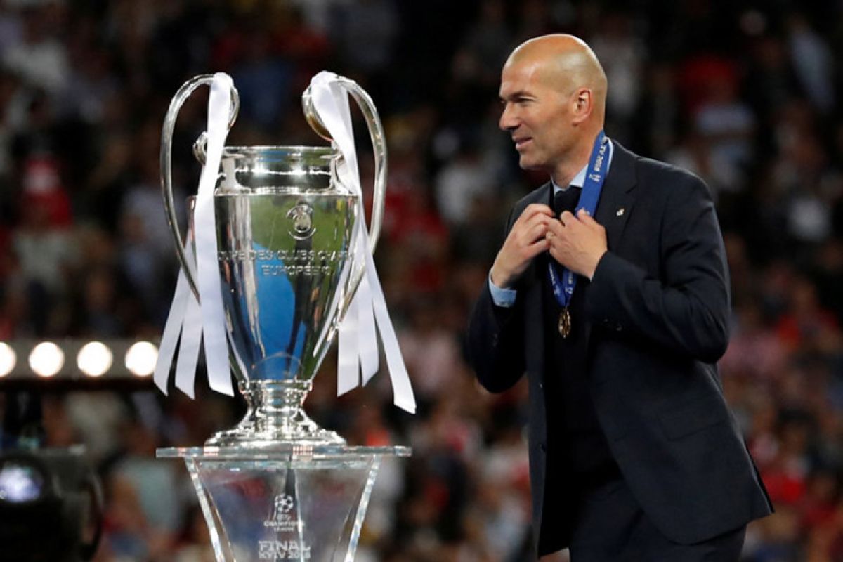 Zidane kembali latih Real Madrid