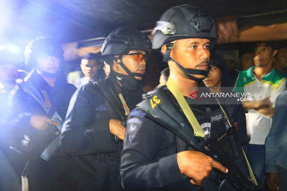 Penangkapan terduga teroris di Sibolga hasil pengembangan Lampung