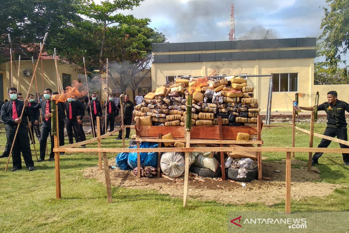 Polisi tembak mati pembawa 11 kilogram narkoba