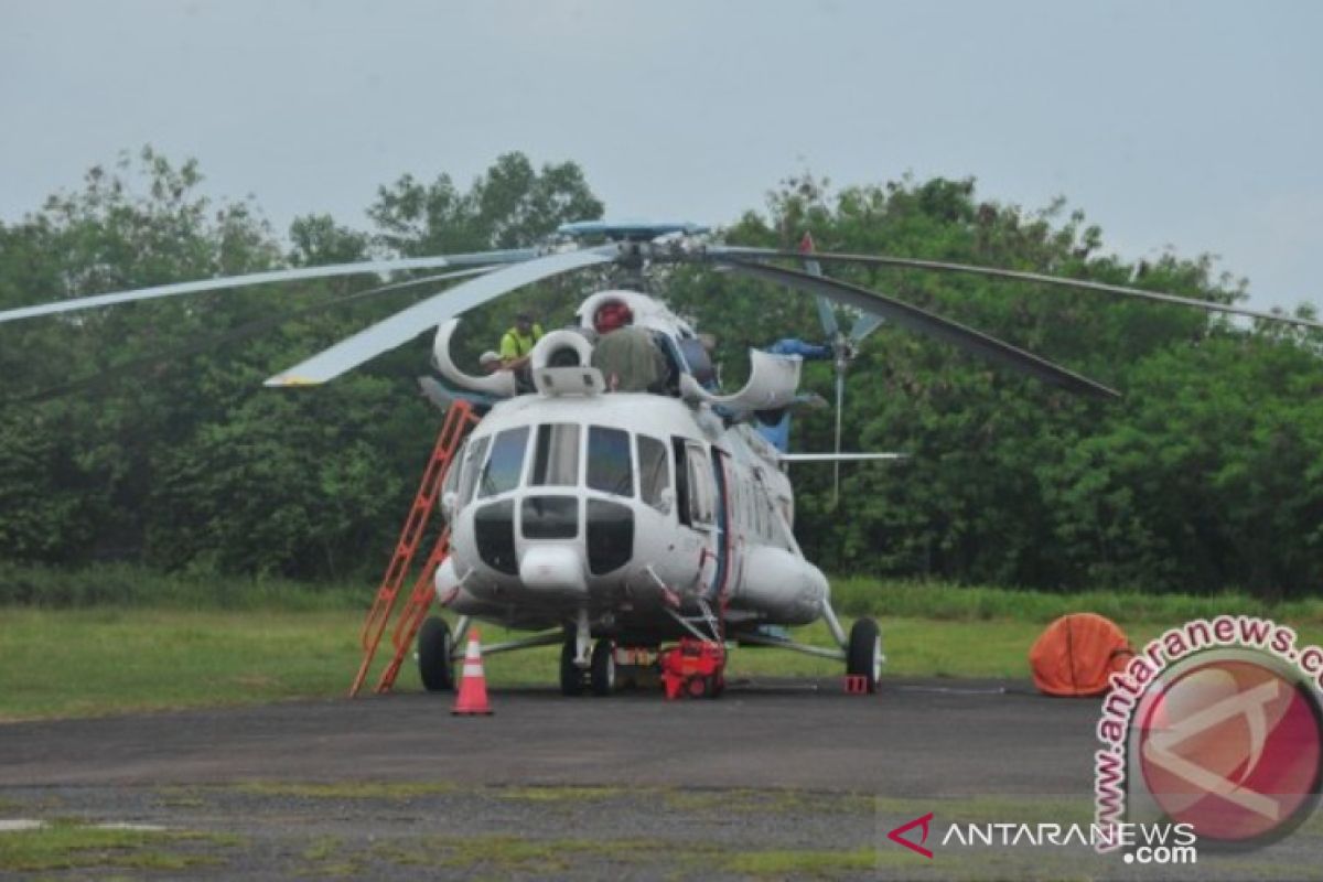 10 helikopter dan Cassa perkuat satgas karhutla Riau