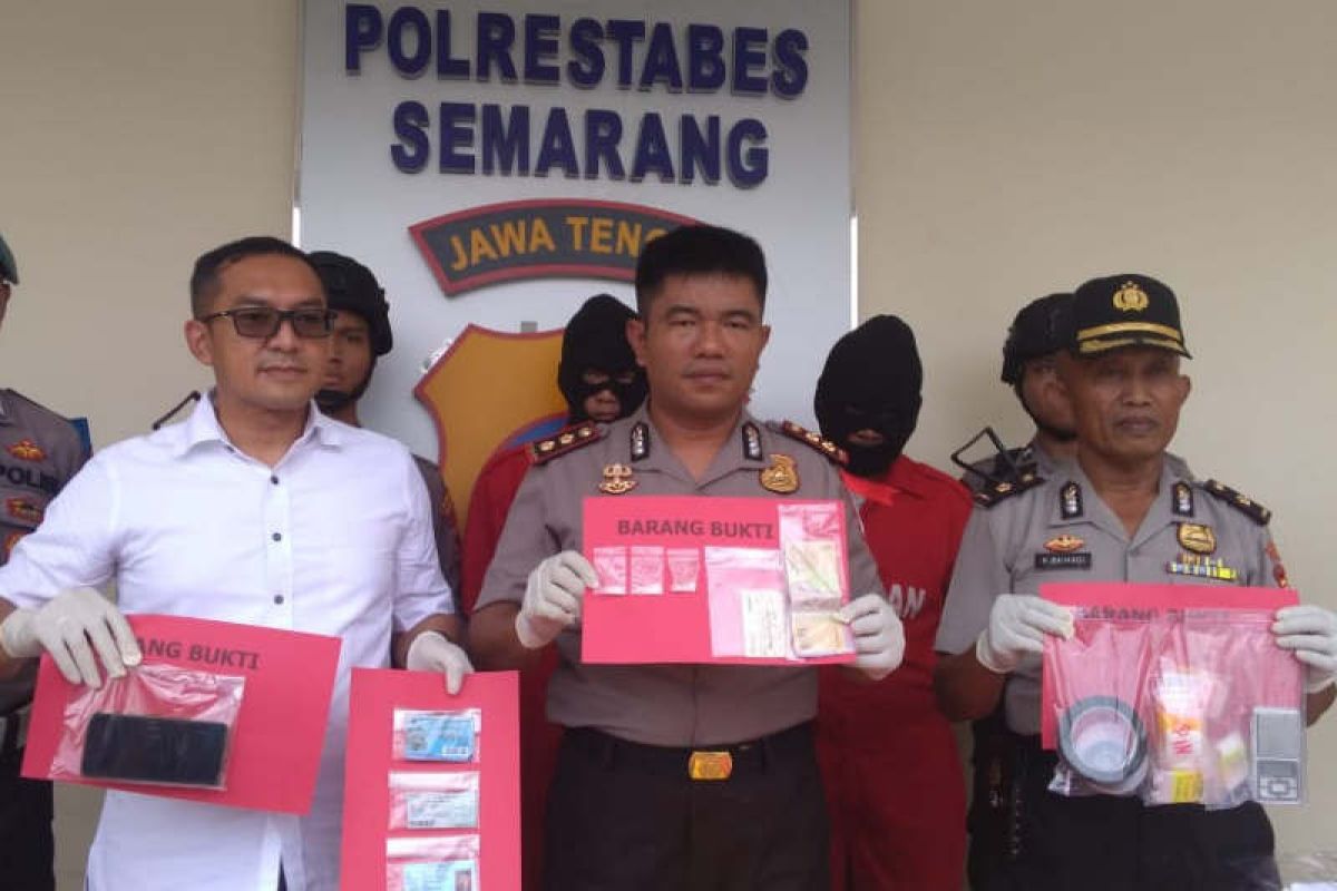 Sempat dilepas, mahasiswa pengedar sabu di Semarang kembali diringkus