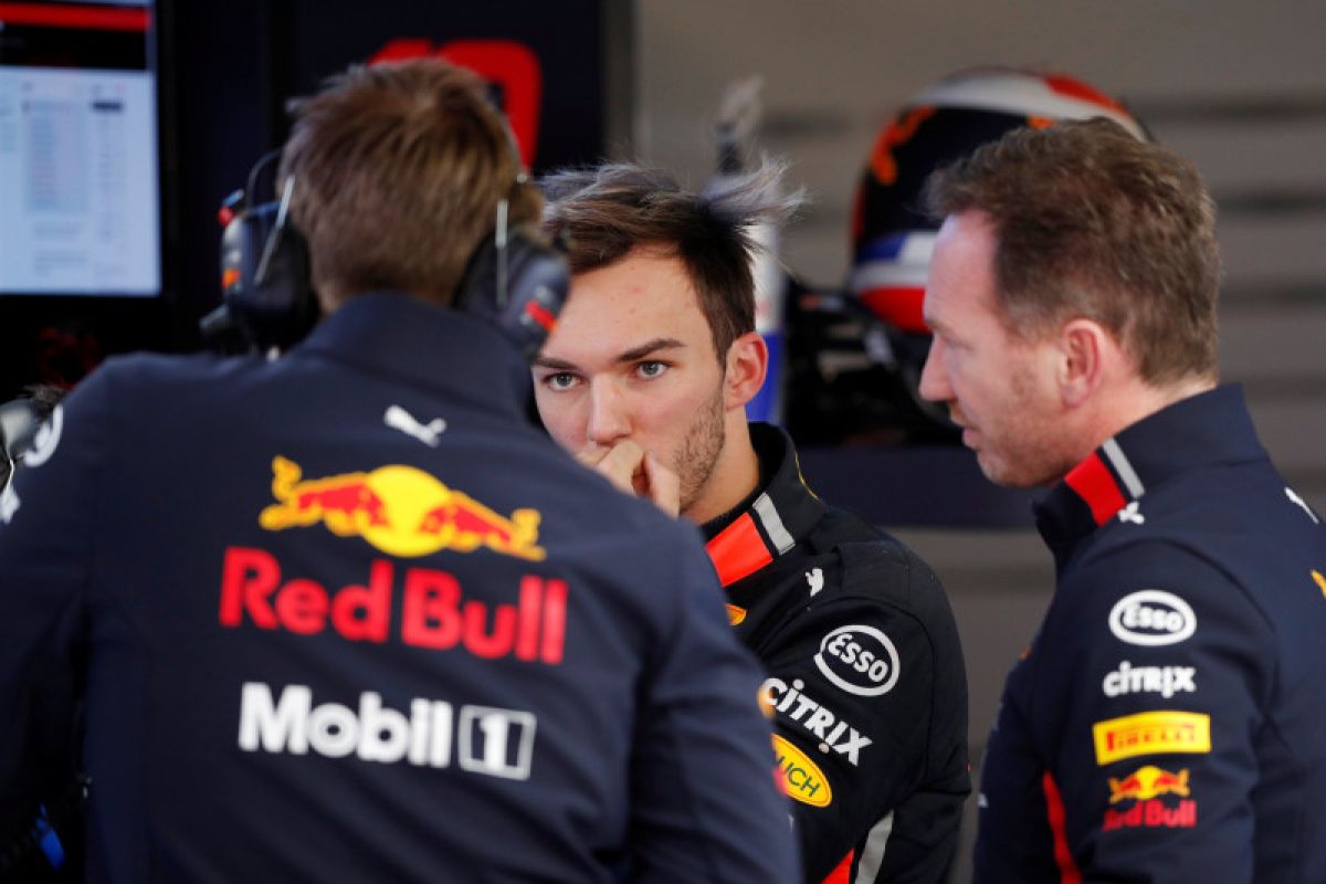 Bos Red Bull soroti performa Gasly yang belum memenuhi ekspektasi