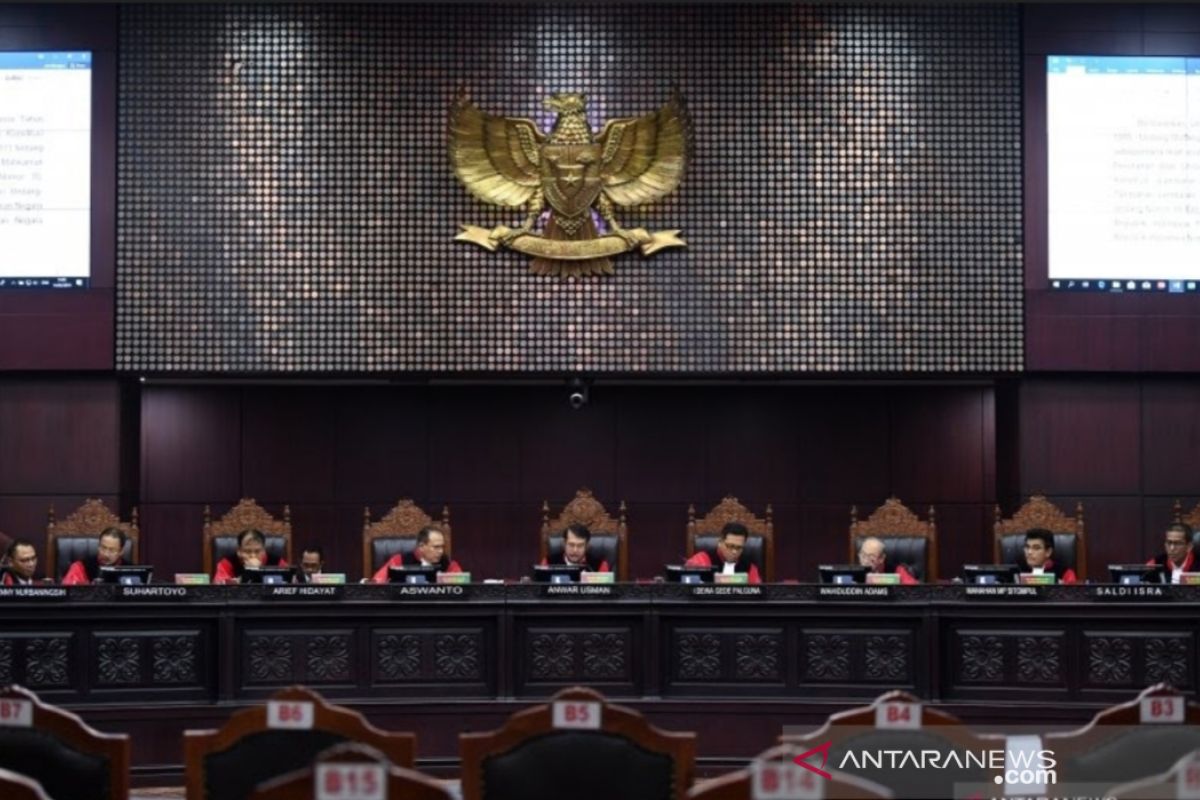 MK nyatakan aturan kampanye calon presiden-wakil presiden konstitusional