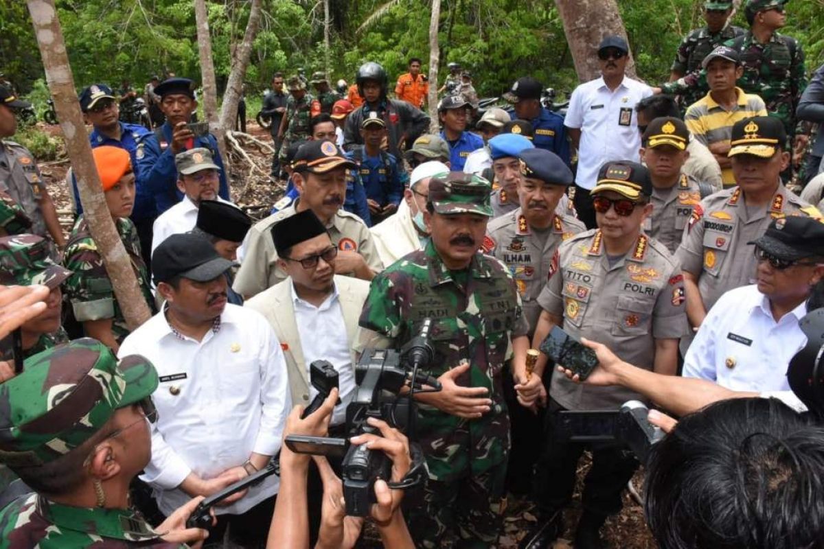 Disambut gerimis, Panglima TNI sebut Riau nihil titik api