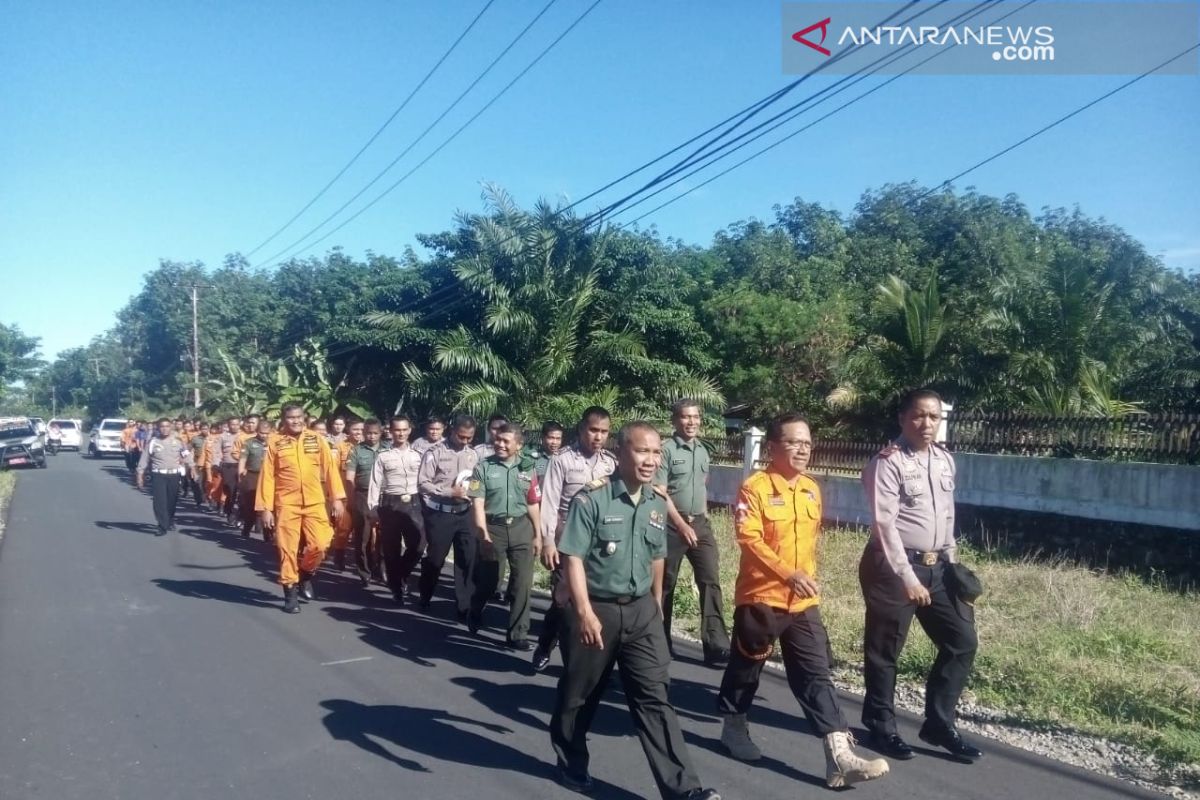 Pemkab tingkatkan sinersitas penanggulangan bencana bersama TNI-Polri