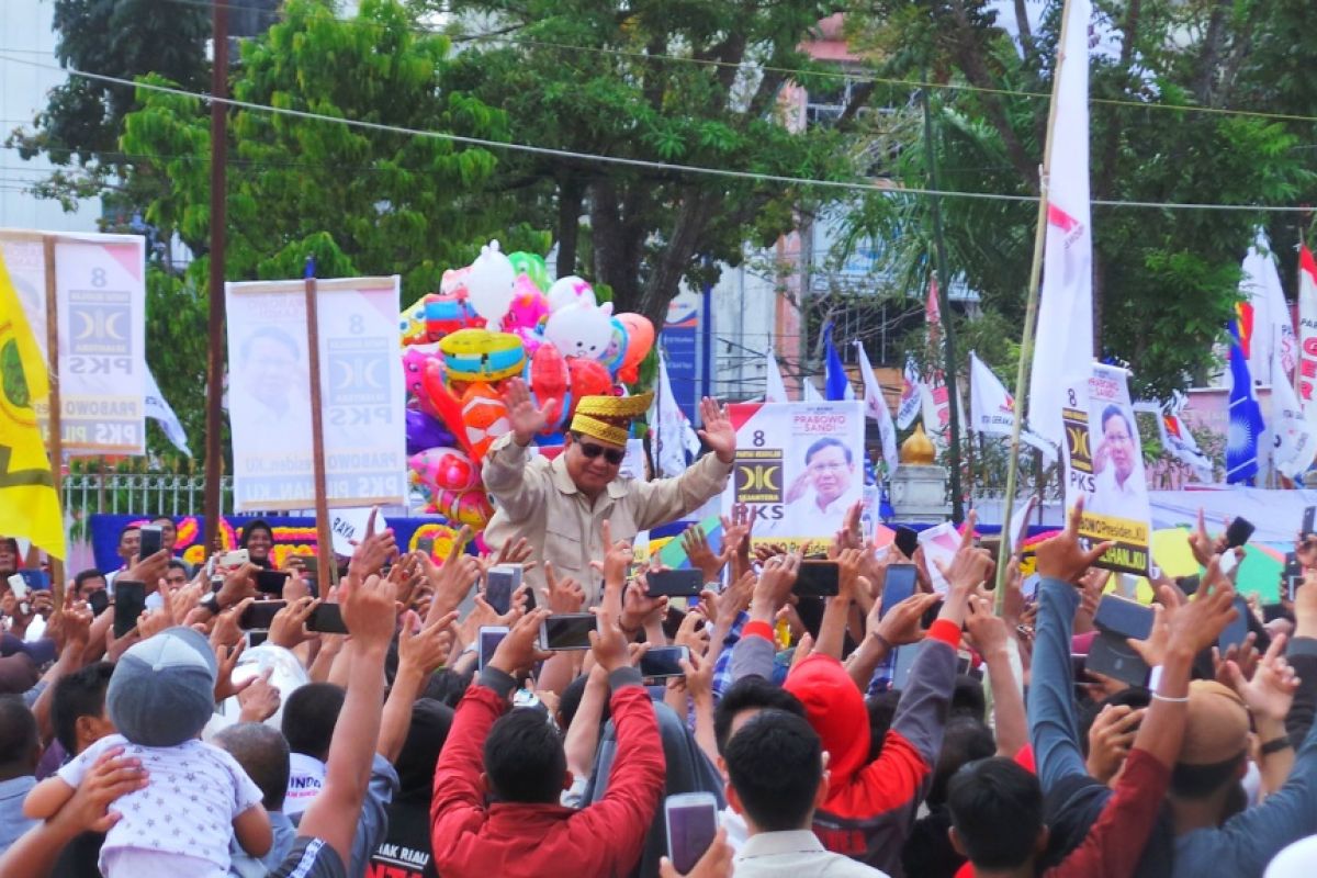 Prabowo singgung sumber daya alam Riau belum bikin sejahtera masyarakatnya