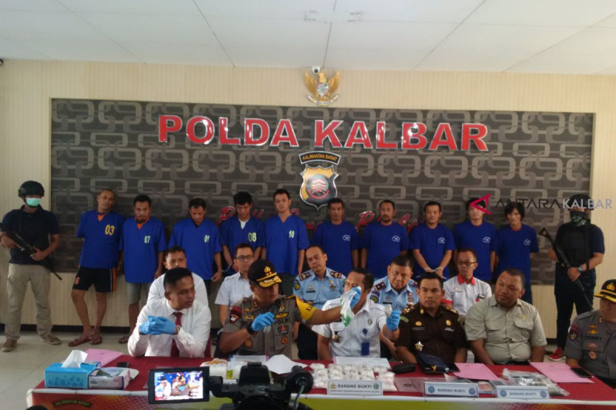 Polda Kalbar amankan 4 kilogram sabu