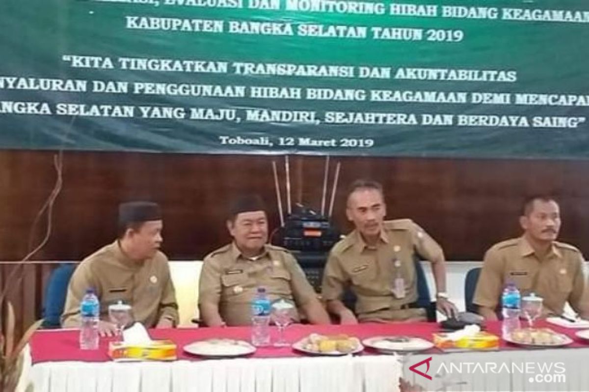 Bupati Bangka Selatan imbau lembaga-yayasan pahami aturan bantuan hibah