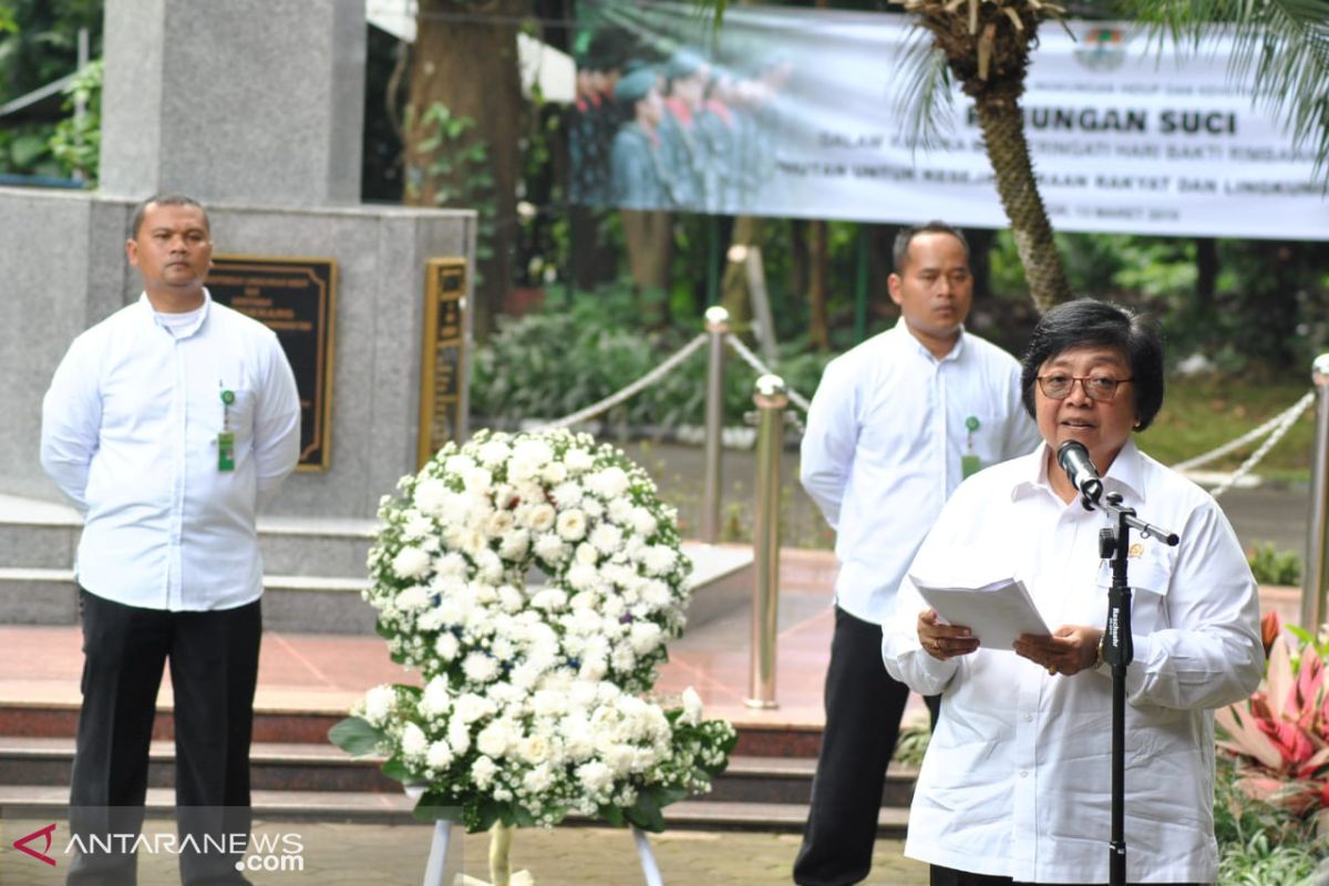 Menteri KLHK ajak rimbawan jaga lingkungan hidup