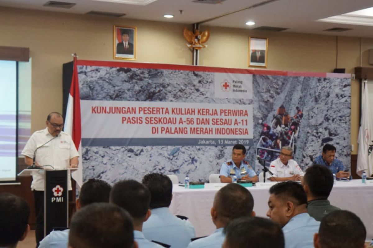 PMI-TNI berkolaborasi dalam penanggulangan bencana