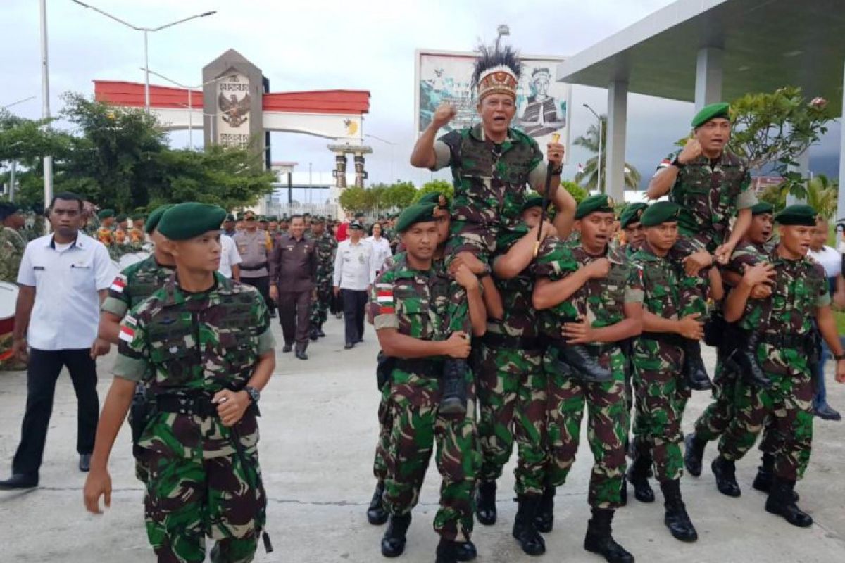 Pangkostrad kunjungi pos perbatasan RI-PNG