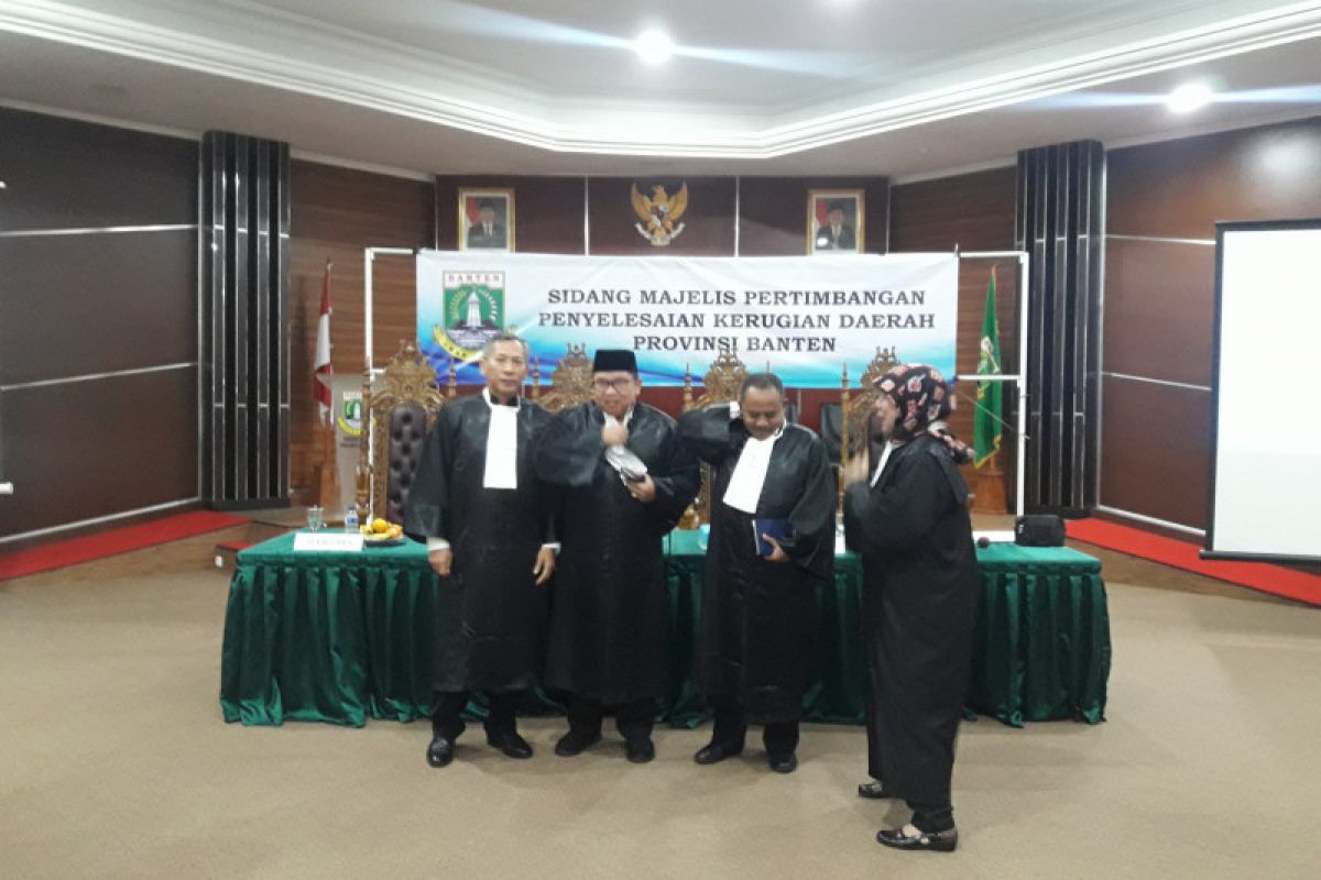 Majelis TPTGR Provinsi Banten sidang delapan pejabat