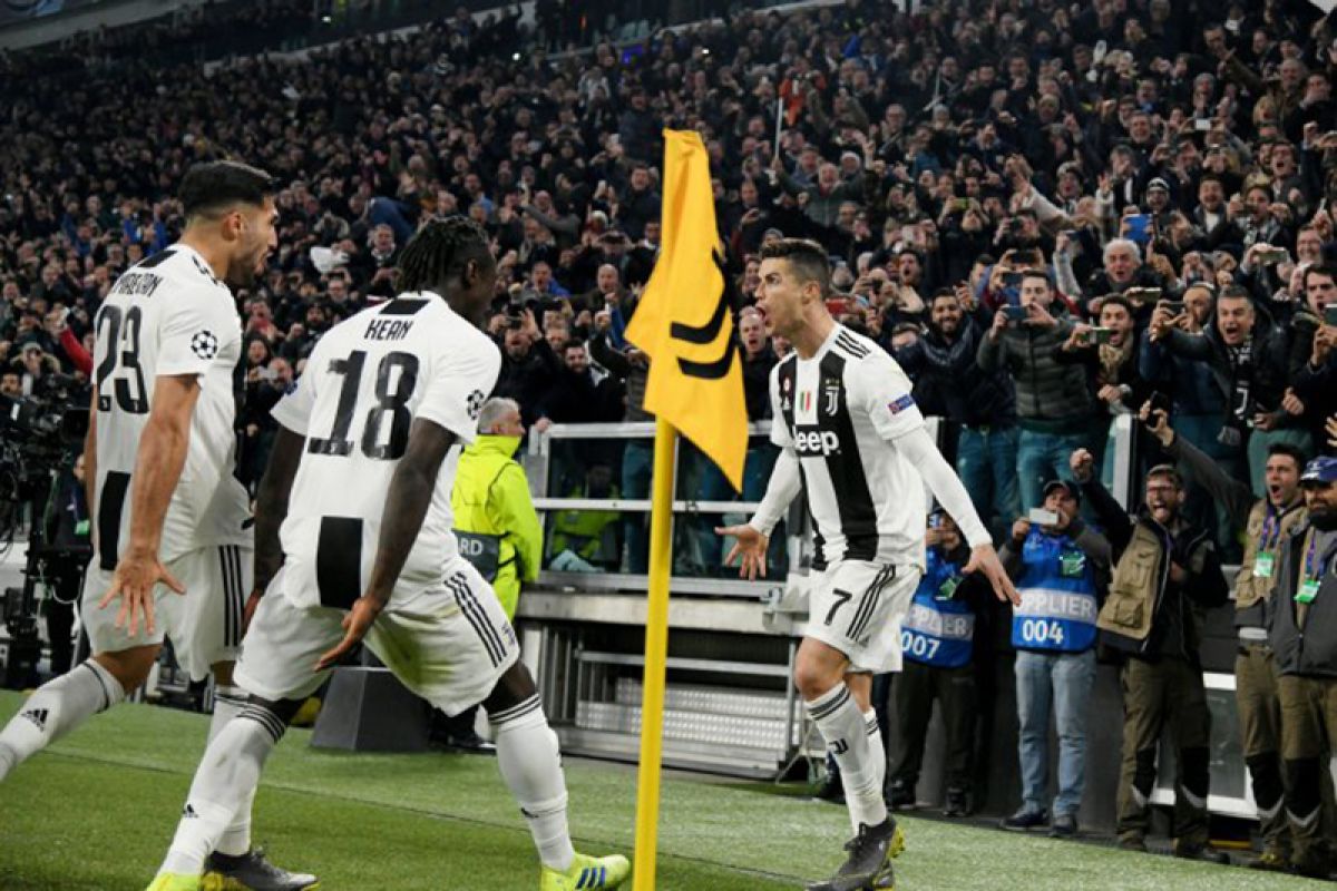 Comeback sempurna Juventus, trigol Ronaldo singkirkan Atletico Madrid