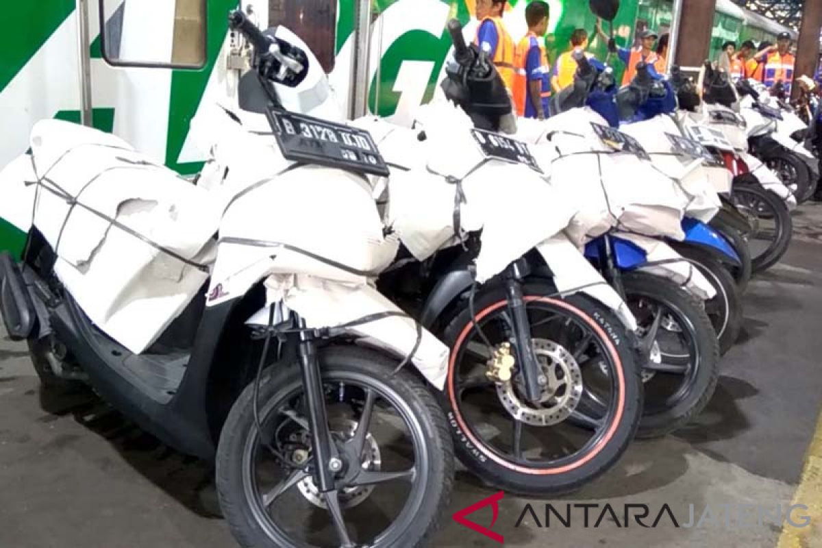 Lebaran 2019, Kemenhub-KAI kembali sediakan angkutan sepeda motor gratis