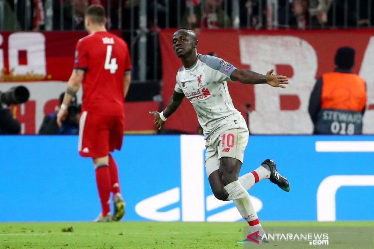 Tumbangkan Bayern Muenchen, Liverpool melaju ke perempat final