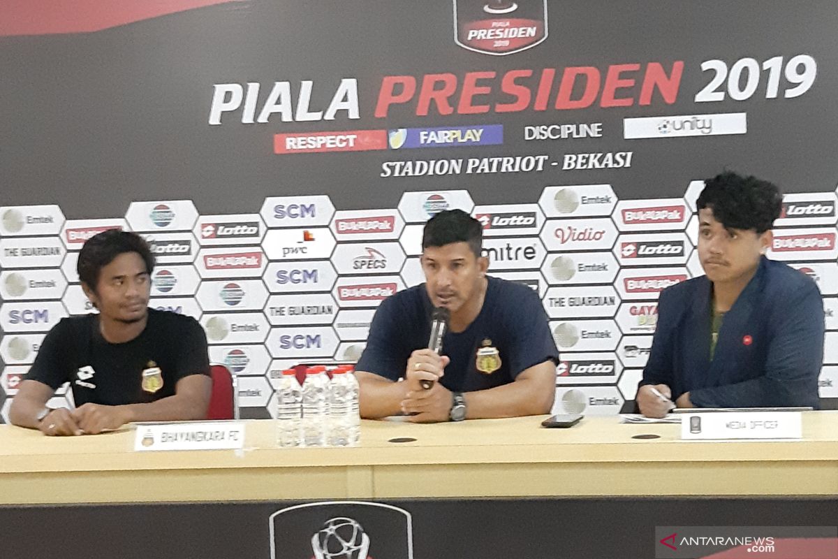 Pelatih Bhayangkara: delapan besar Piala Presiden 2019 bakal sulit