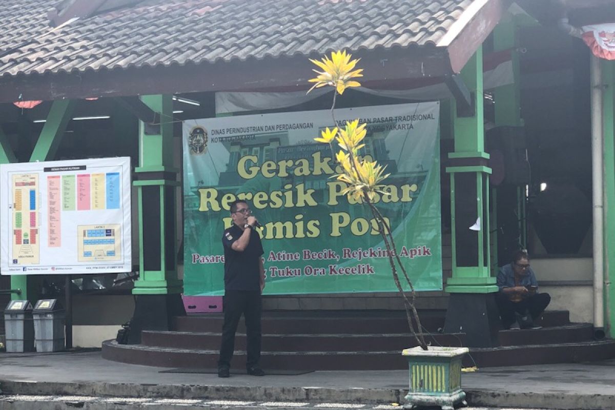 Pasar tradisional di Yogyakarta gaungkan  gerakan "Kamis Pon"