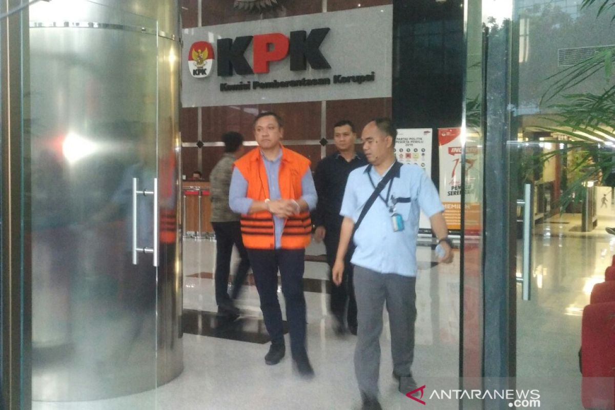 KPK limpahkan Bupati Pakpak Bharat nonaktif ke penuntutan