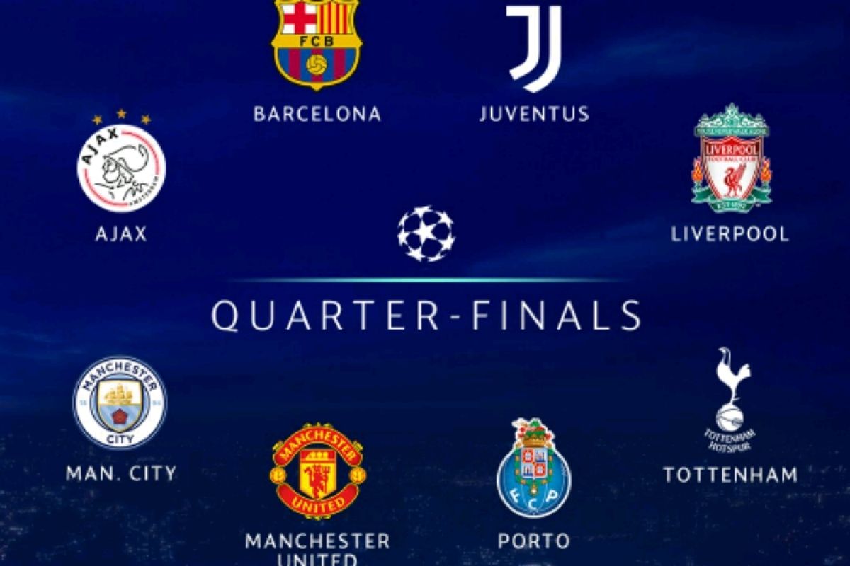 Ini profil lengkap delapan besar Liga Champions musim 2018-2019