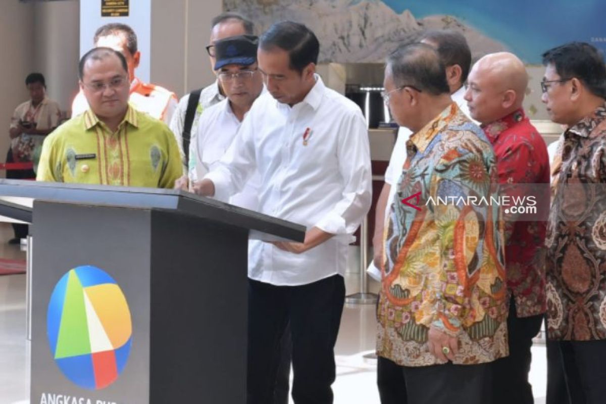 Gubernur sampaikan terimakasih, Presiden Jokowi resmikan Bandara Depati Amir-KEK Tanjung Kelayang