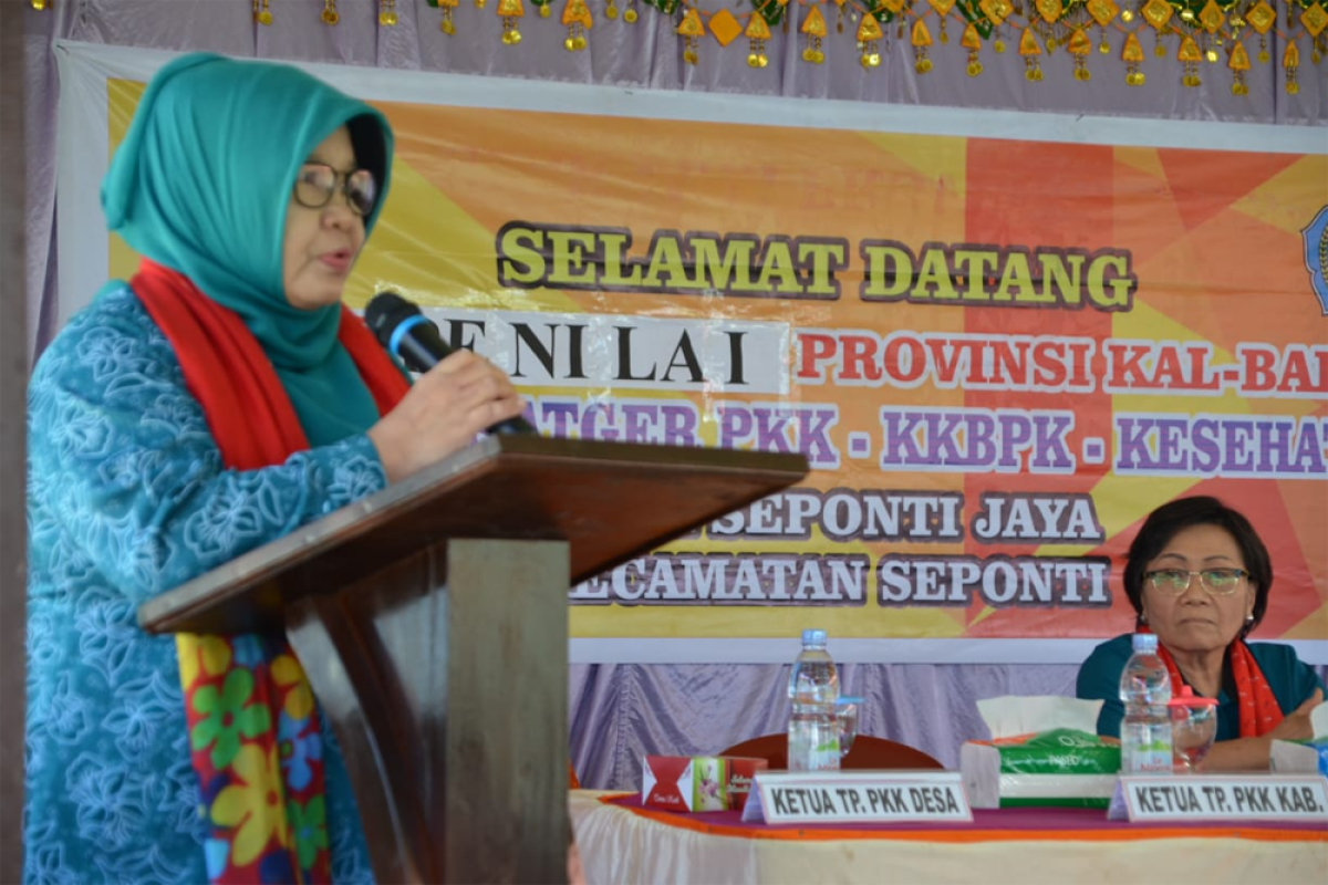 Penilaian Lomba PKK KB Kesehatan Tingkat Provinsi Kalbar