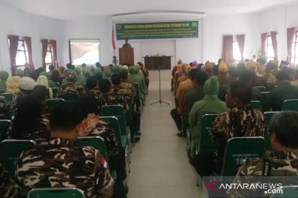 Danrem harap KB-TNI tingkatkan rasa cinta tanah air