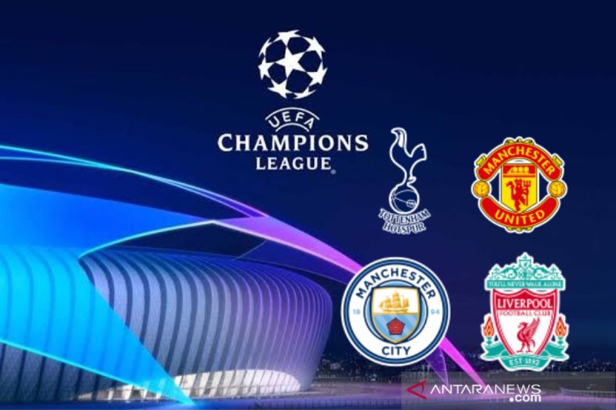 Perwakilan Inggris lengkap di perempat final Liga Champions