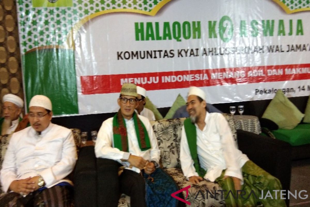 Prabowo-Sandi berkomitmen prioritaskan pekerjaan bagi tenaga lokal