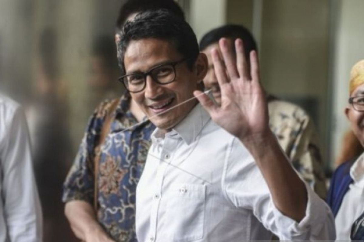 Sandiaga akan tampil ada adanya pada acara debat