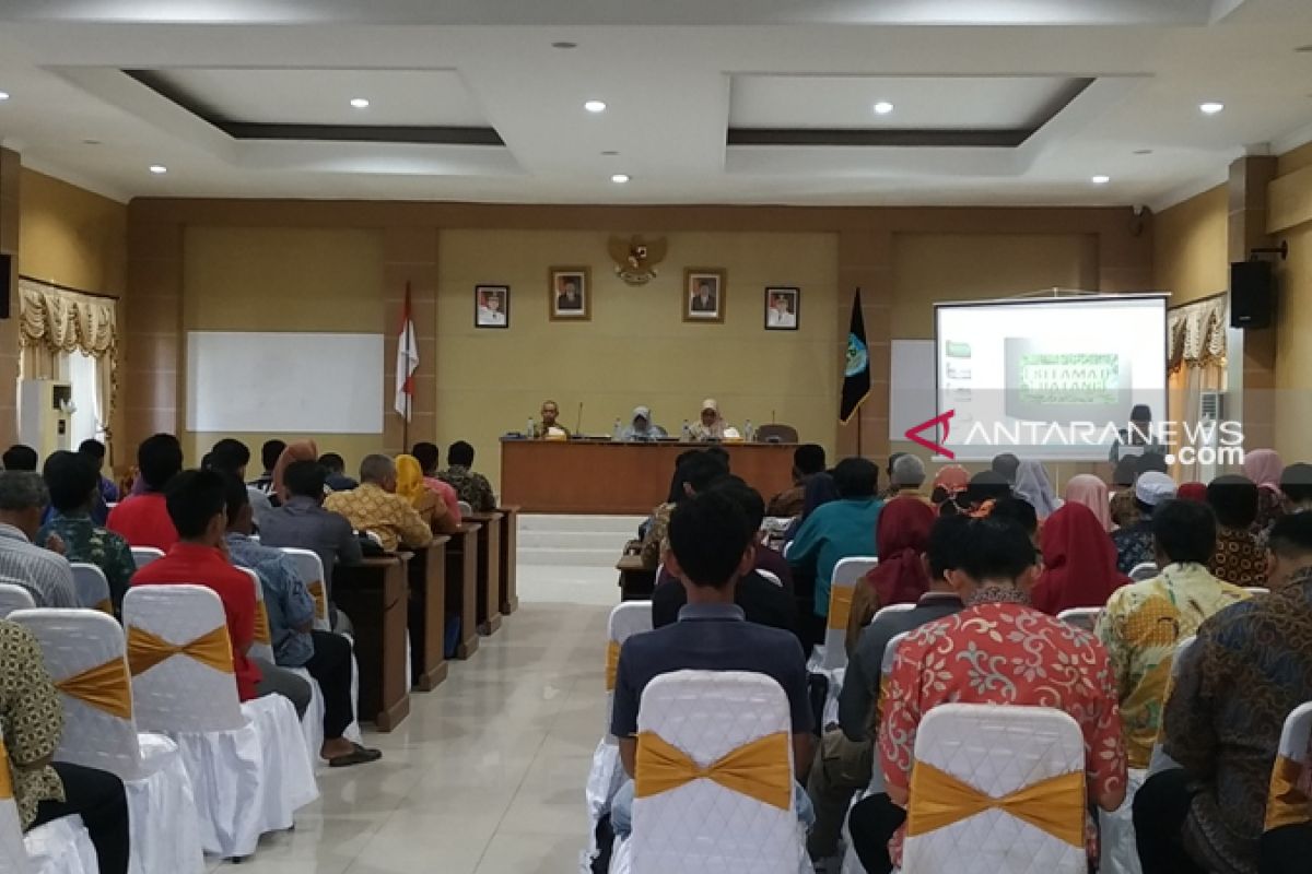 Dinsospemdes data 33 desa terima dana bantuan Berkah Mart di 2019