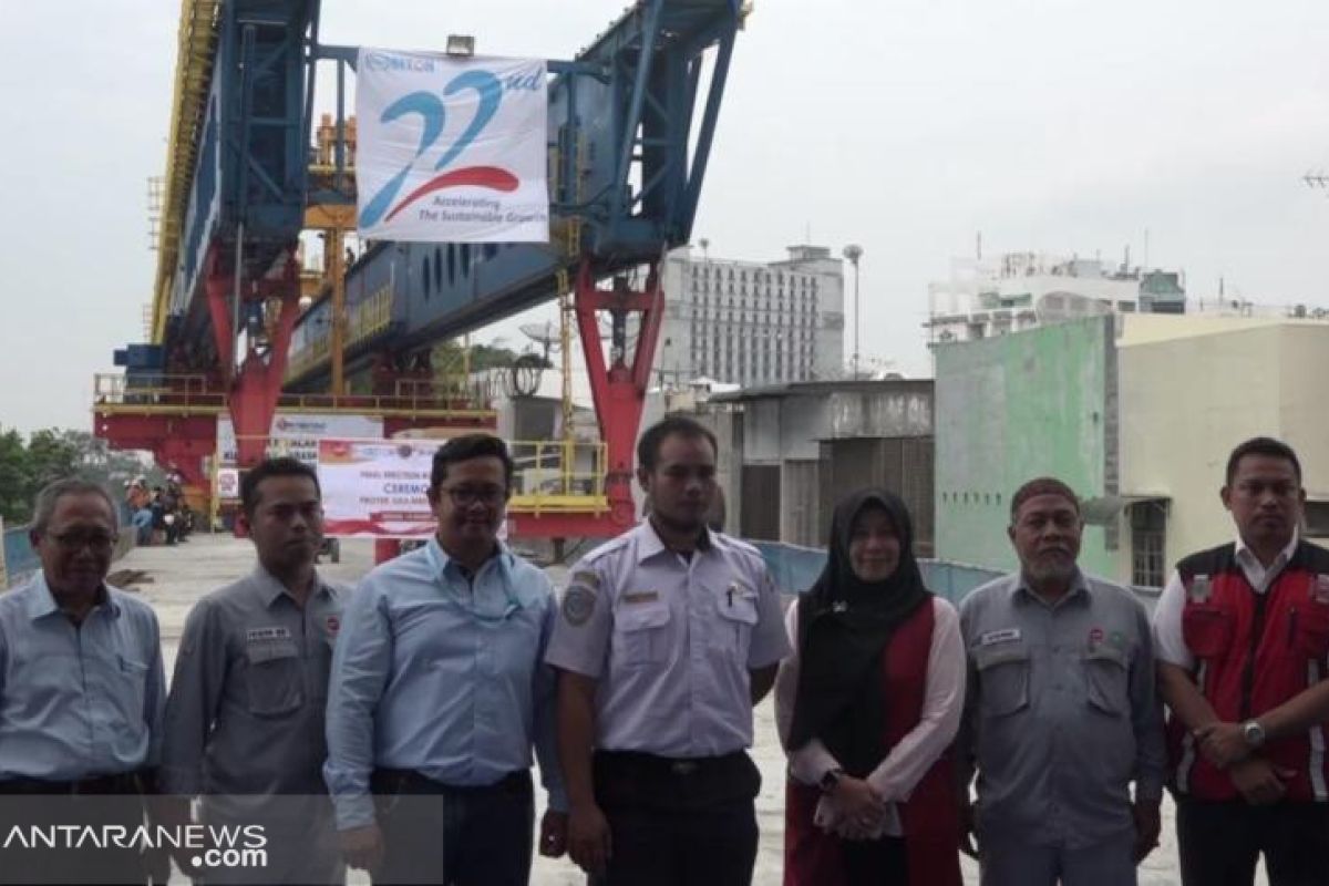 Wika Beton rampungkan proyek rel layang kereta api Medan - Bandara Kualanamu