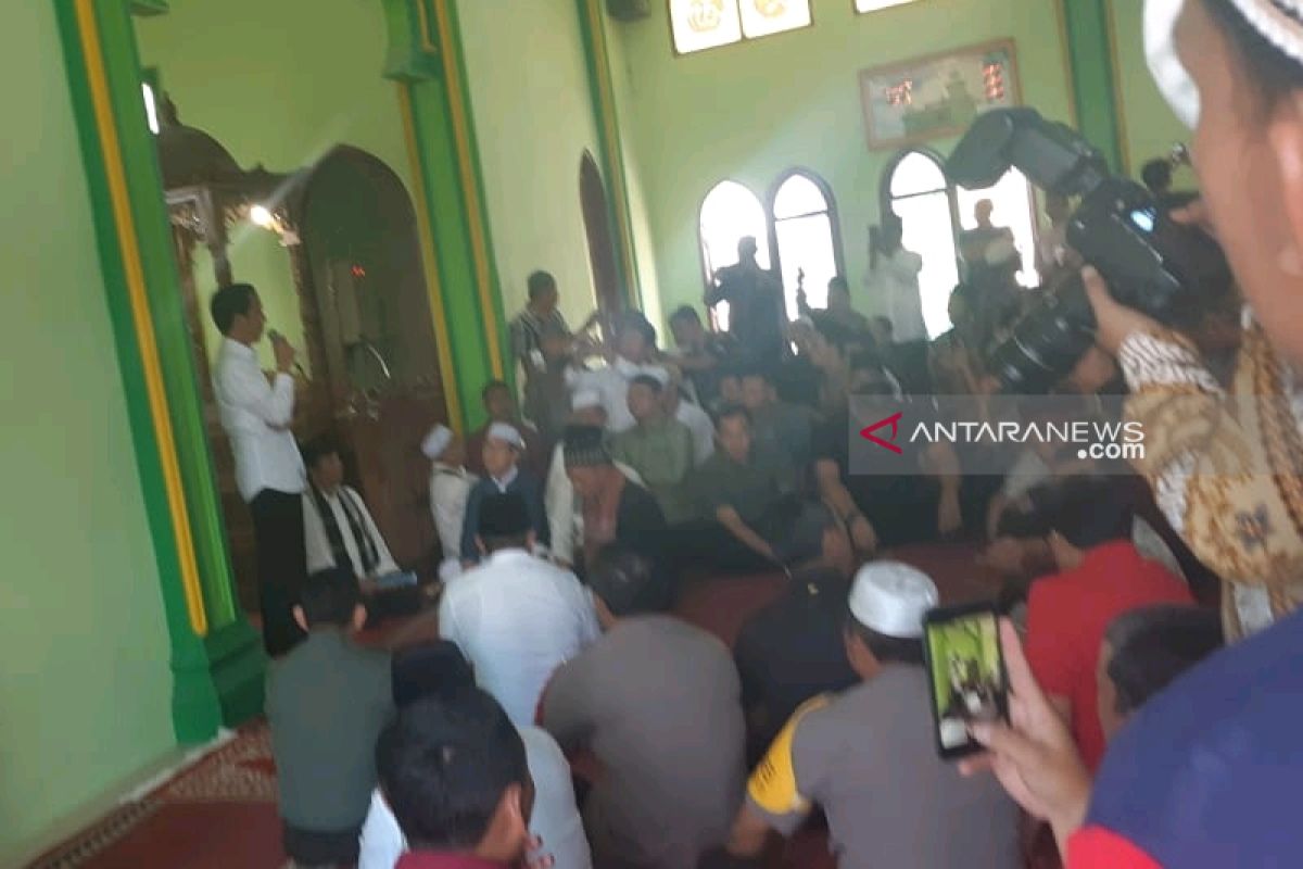 Kunjungi Dolok Sanggul, Jokowi sebut perbedaan anugerah dari Allah