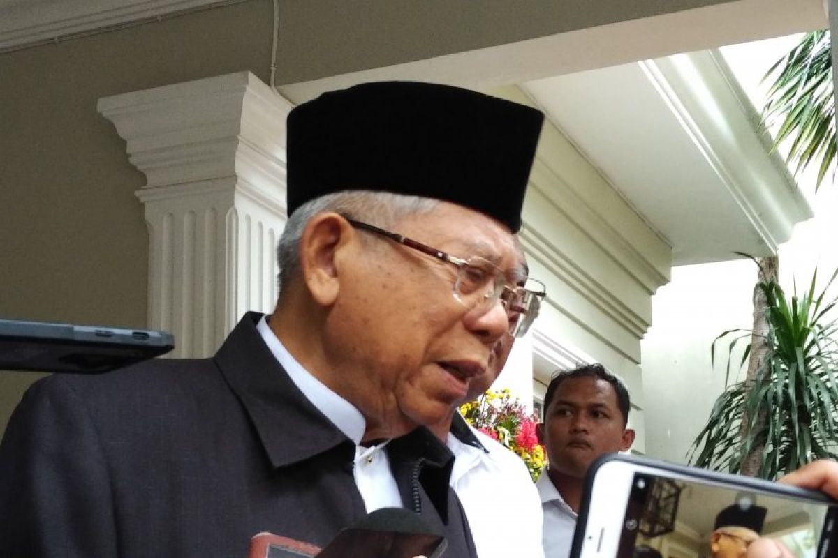 Ma'ruf Amin kutuk penembakan di Selandia Baru