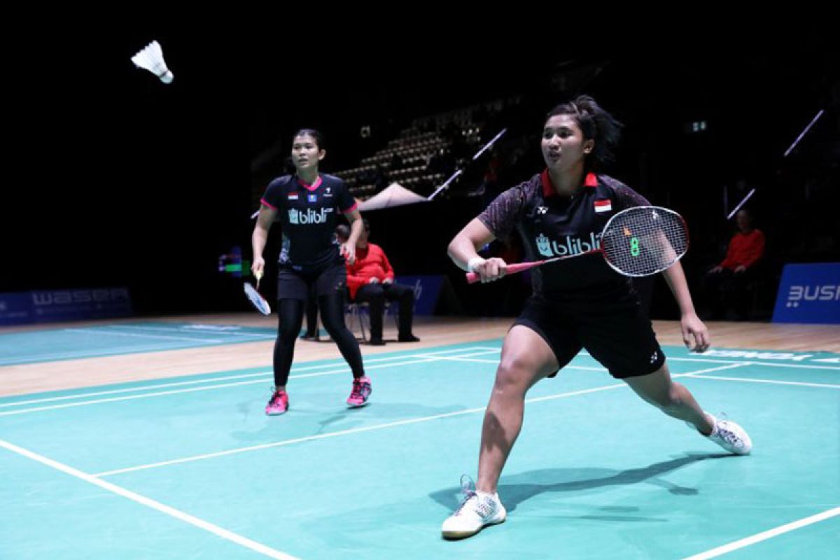 Dua ganda putri Indonesia gagal ke perempat final Swiss Terbuka