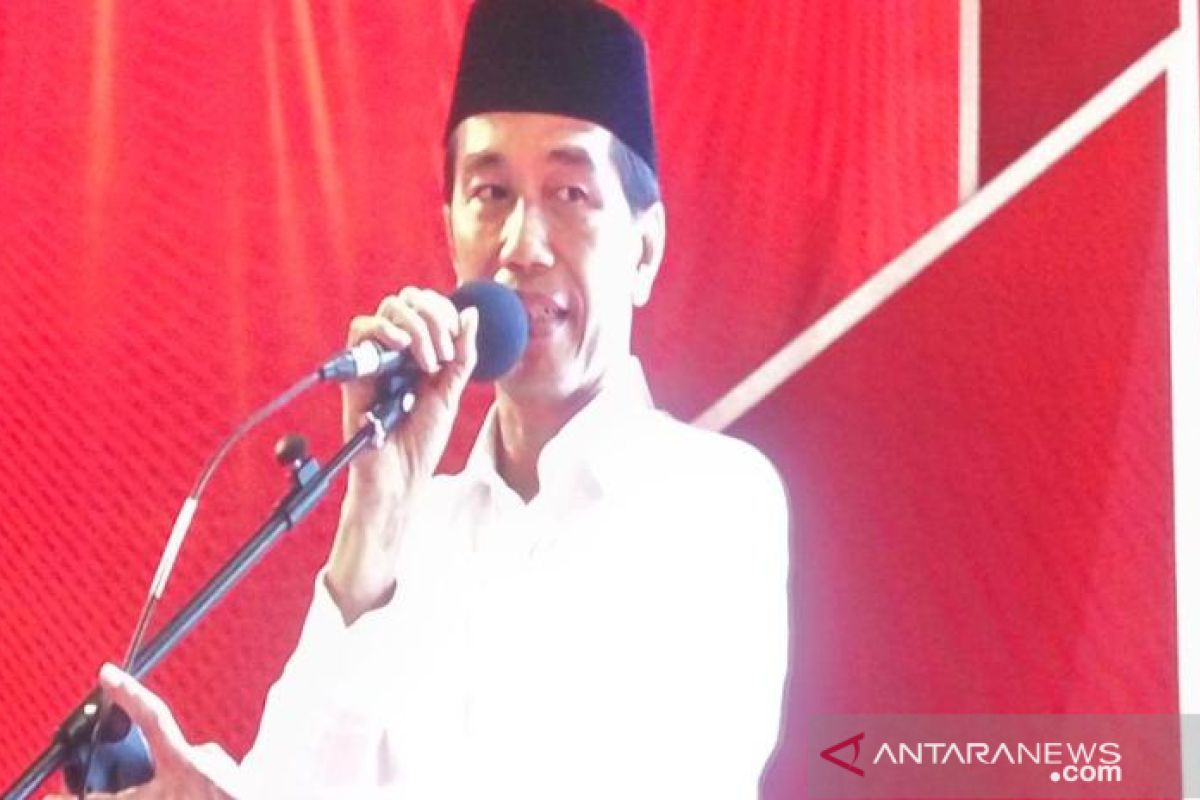 Jokowi: Beda politik jangan picu perpecahan tapi makin bersikap bijaksana