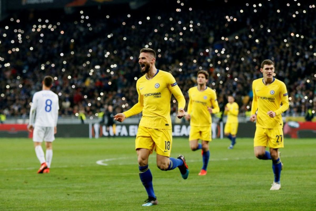 Kalahkan Kiev 5-0, Chelsea lolos ke perempat final Liga Champions