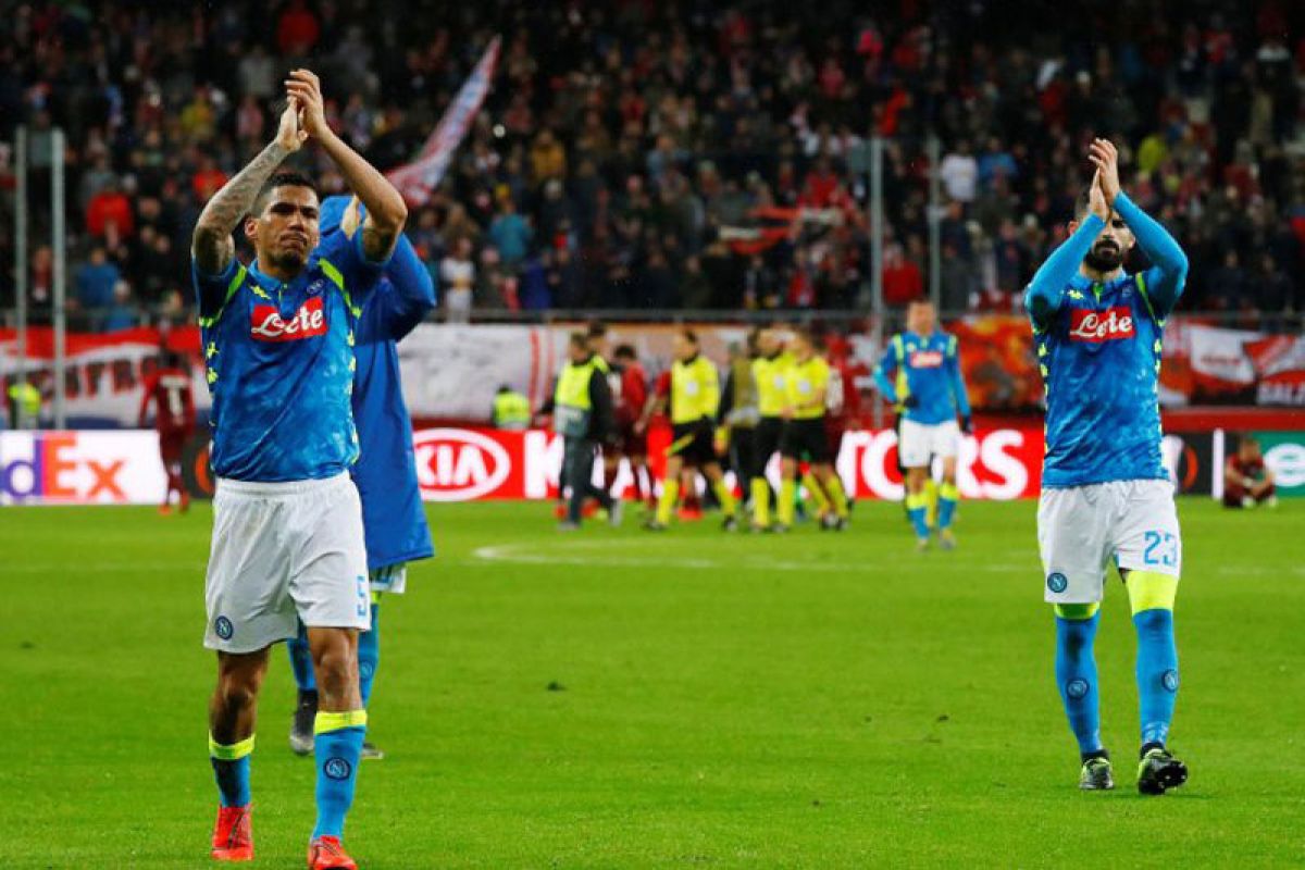 Napoli melaju ke perempat final Liga Europa