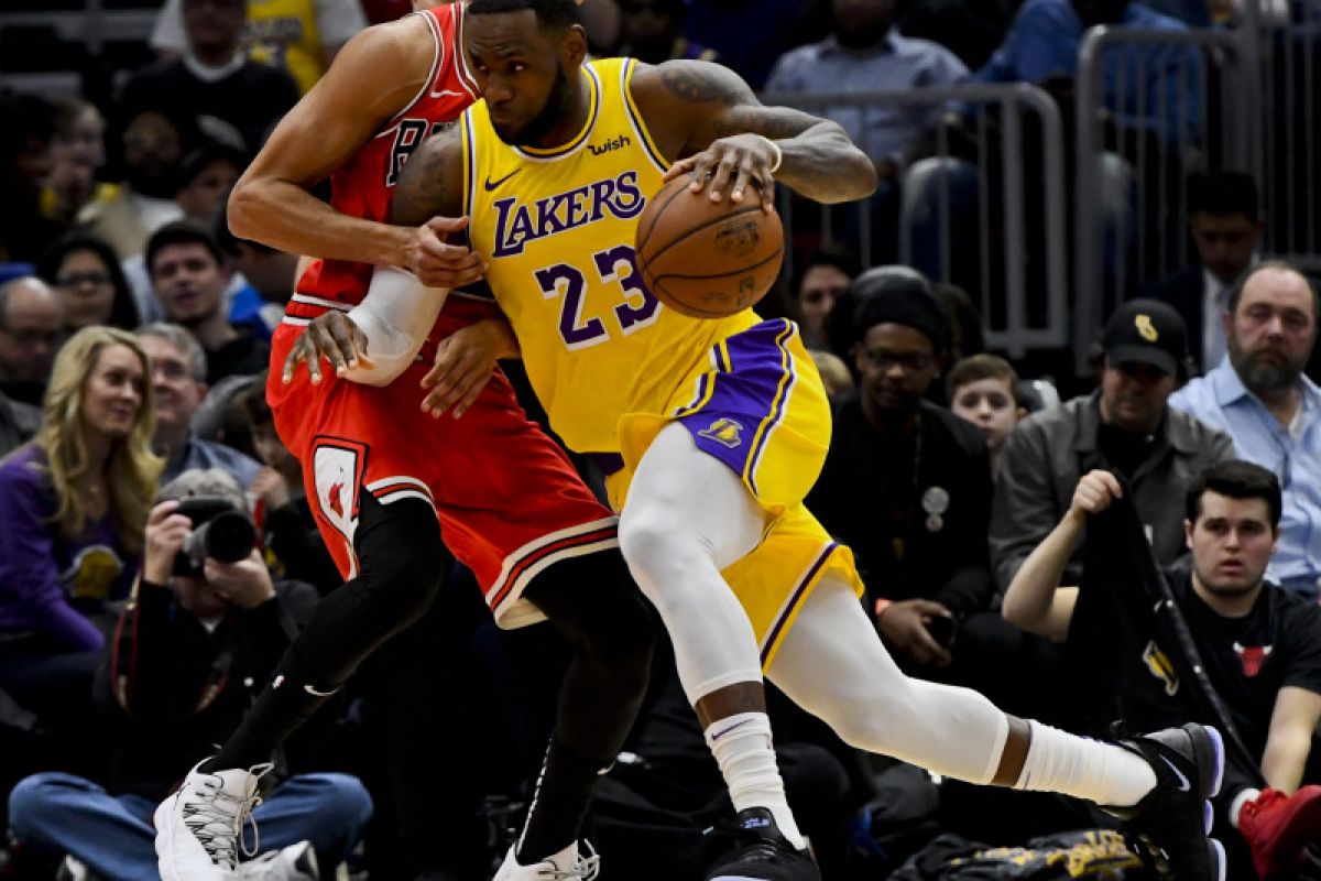 Bertandang ke Detroit, Lakers istirahatkan LeBron James