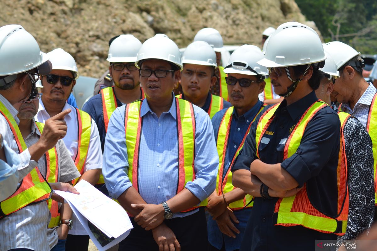 Beroperasi tepat waktu, Dirjen Gatrik tinjau proyek PLTA Batang Toru