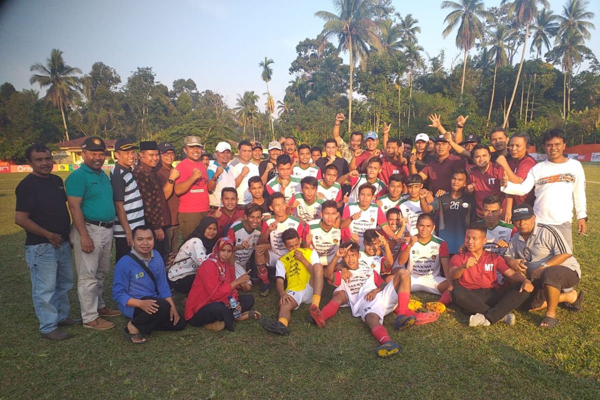 Tim Kecamatan Talawi pastikan satu tempat di final Minangkabau Cup