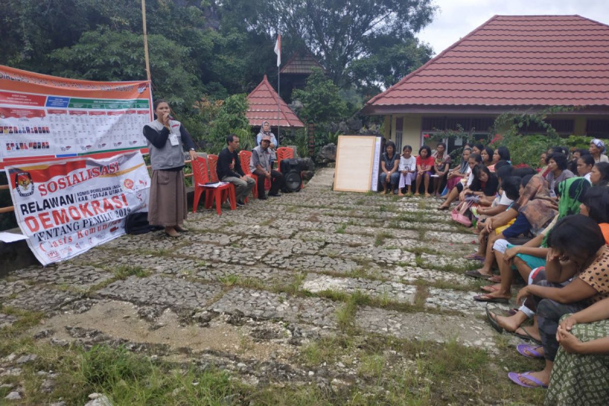 Lokasi objek wisata Toraja di tempati sosialisasi Pemilu