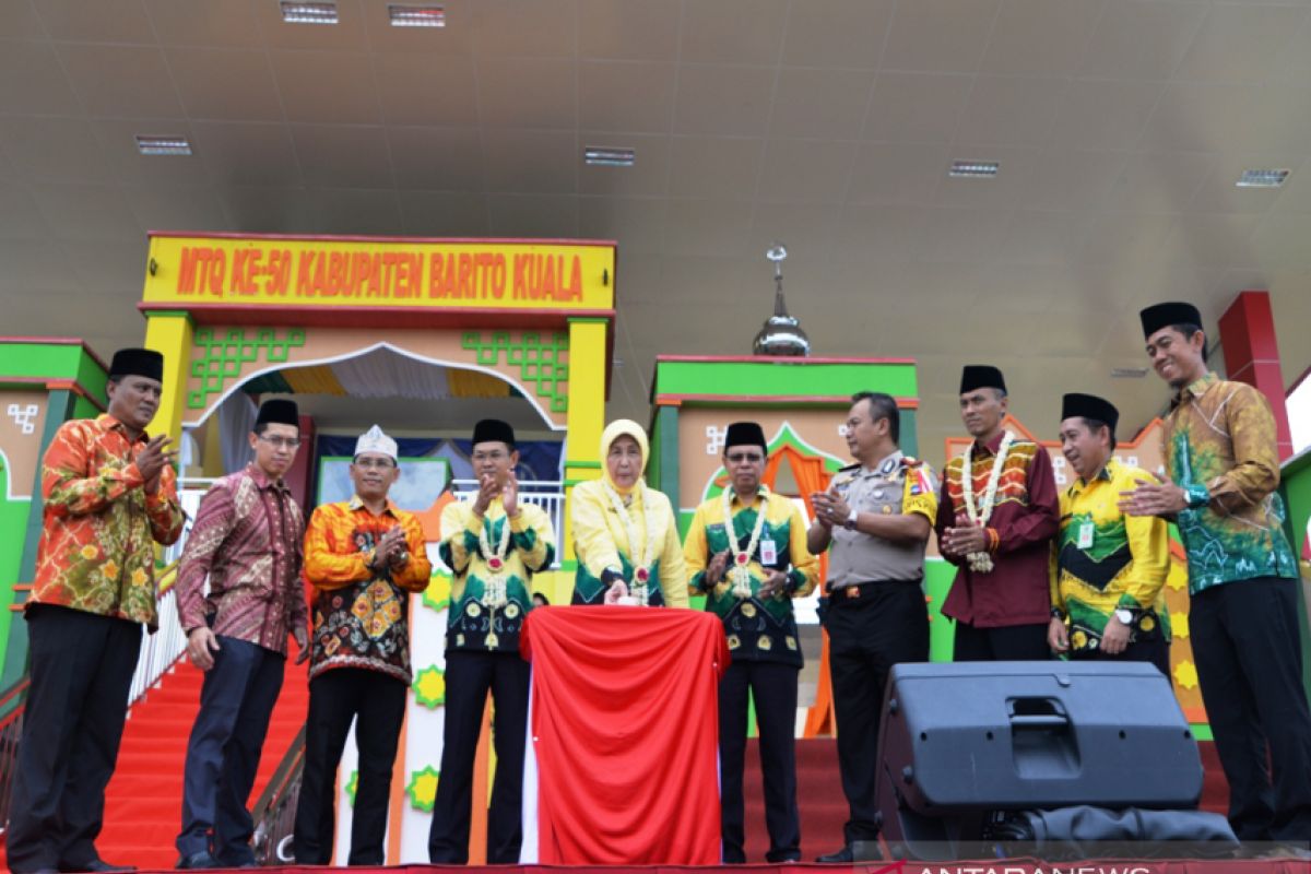 Bupati buka MTQN ke-50 Kabupaten Batola