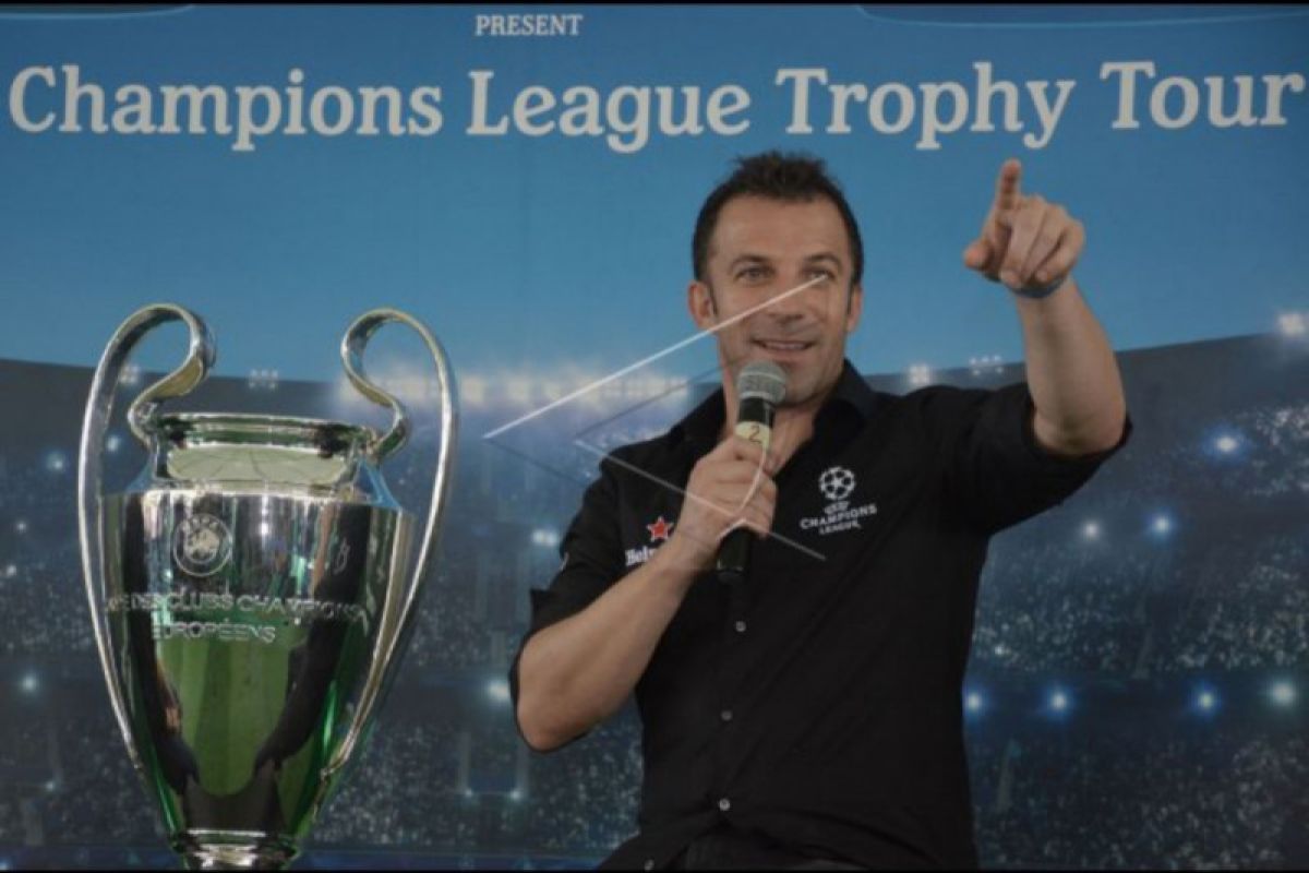 Del Piero tidak yakin Juventus bisa menjadi juara Liga Champions, ini sebabnya