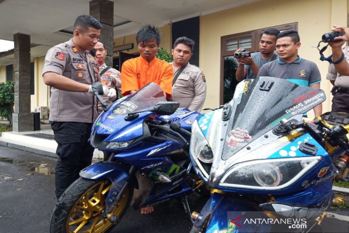 Sempat dihakimi massa, pencuri sepeda motor di Palangka Raya berhasil ditangkap