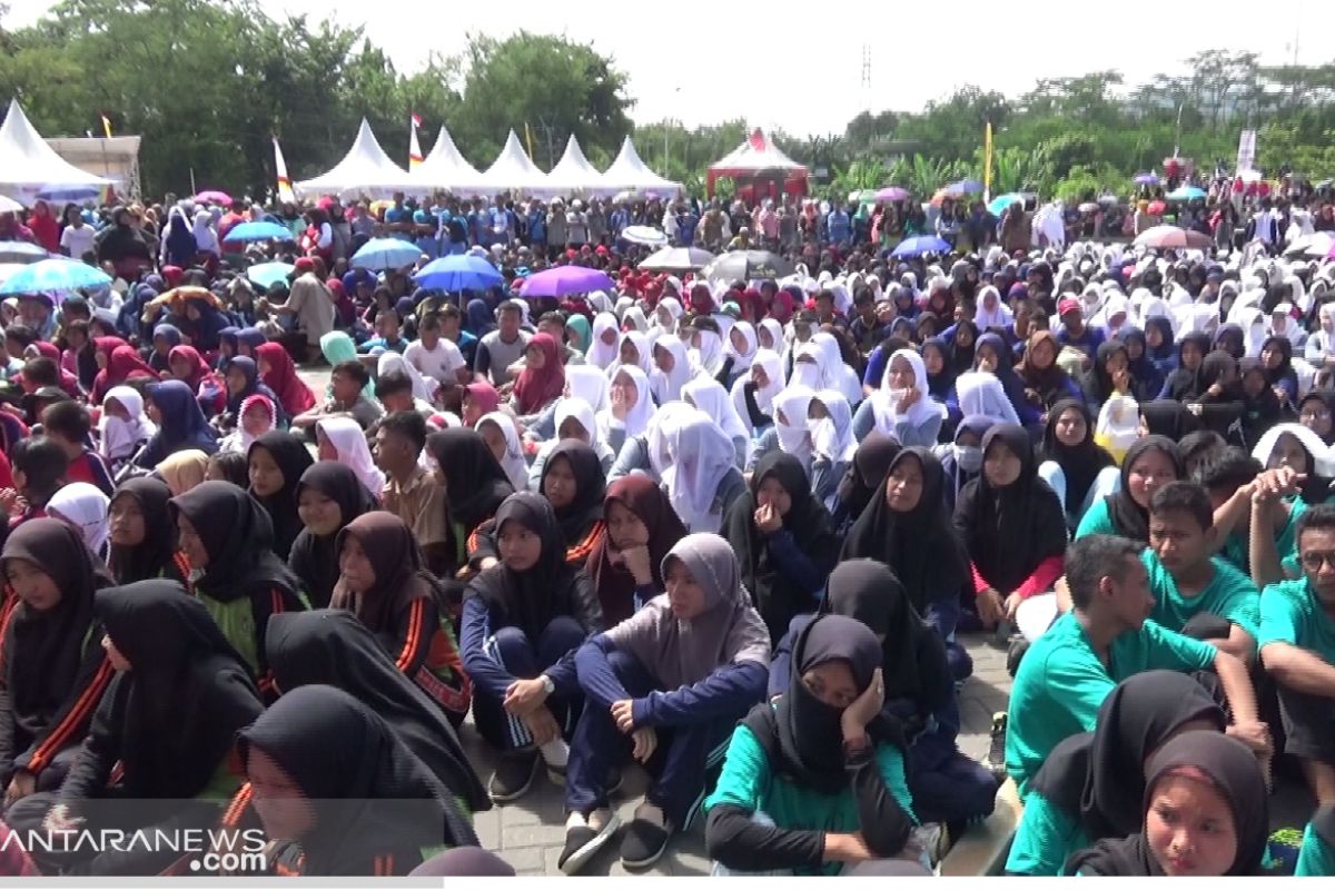 Ribuan warga Sukabumi doakan korban penembakan di Selandia Baru (Video)