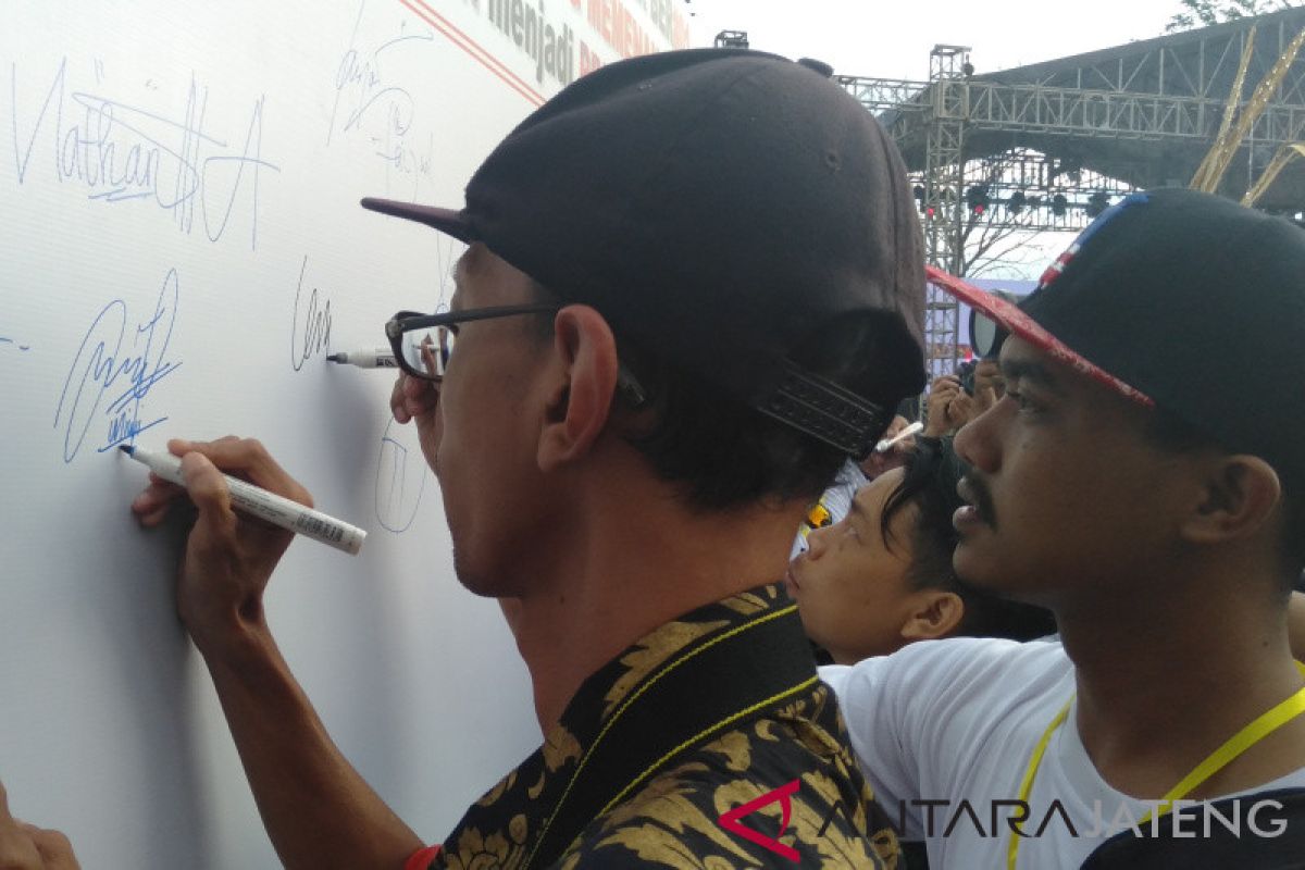 Pemusik dan fotografer Soloraya dukung Jokowi-Ma'ruf