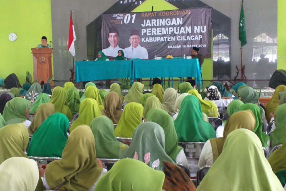 Militansi perempuan NU ditingkatkan untuk menangkan Jokowi-Ma'ruf