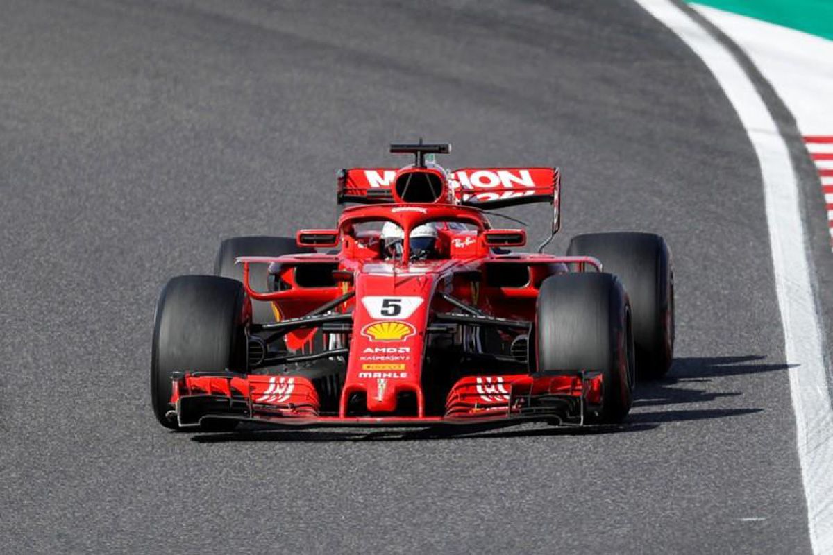 Vettel kurang percaya diri usai sesi latihan bebas