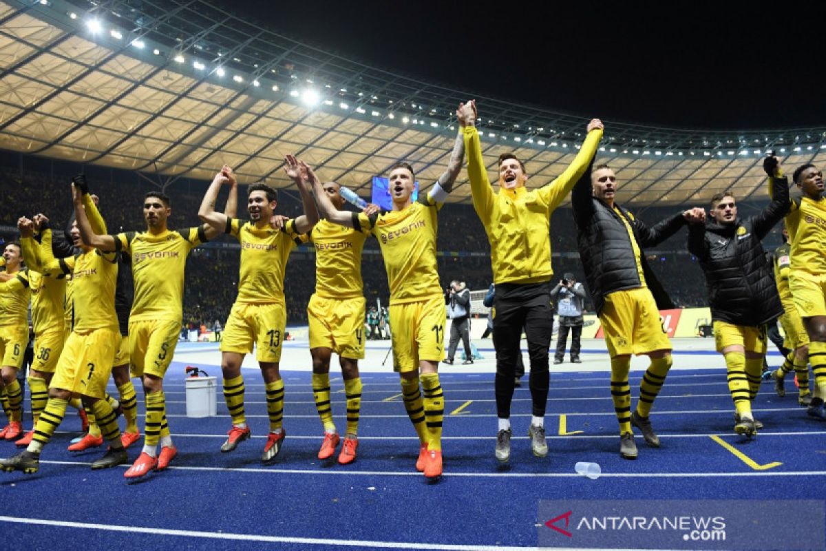 Hasil dan klasemen Liga Jerman, Dortmund kembali ke puncak