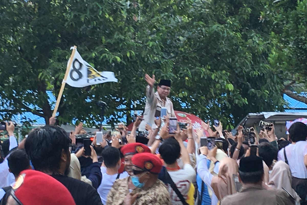 Prabowo ajak warga Kaltim ikut jaga TPS